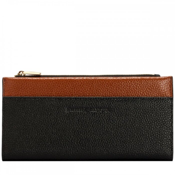Кошелек женский Smith & Canova 26801 Althorp (Black-Tan)