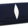 Кошелек женский из кожи ската N 70ST52 Blue