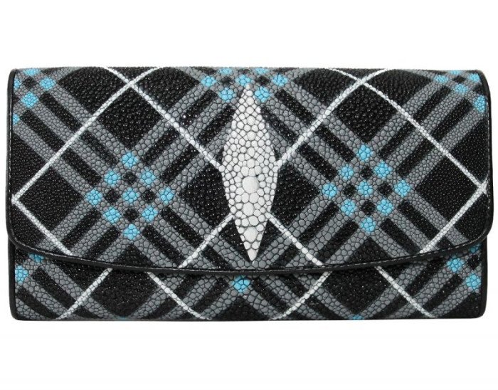 Кошелек из кожи ската (NST52 ART 070BR) 