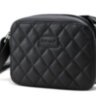 Женская кожаная сумка cross-body Buono (010-3004 black)