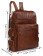 Рюкзак Vintage 14156 из кожи Коричневый