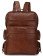 Рюкзак Vintage 14156 из кожи Коричневый