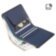 Кошелек мужской Visconti PLR70 Piana c RFID (Black-Steel Blue)