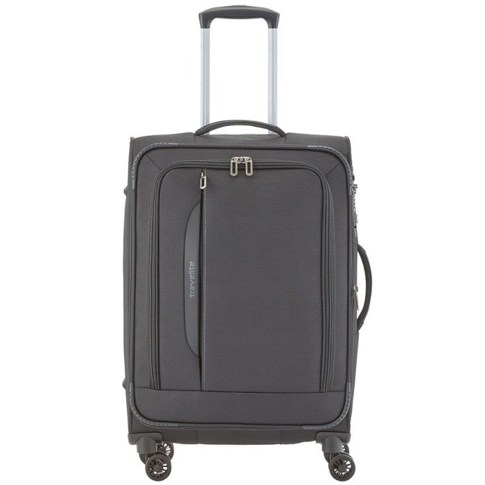 Чемодан на 4 колесах Travelite Crosslite TL089548-01 Черный (Германия)
