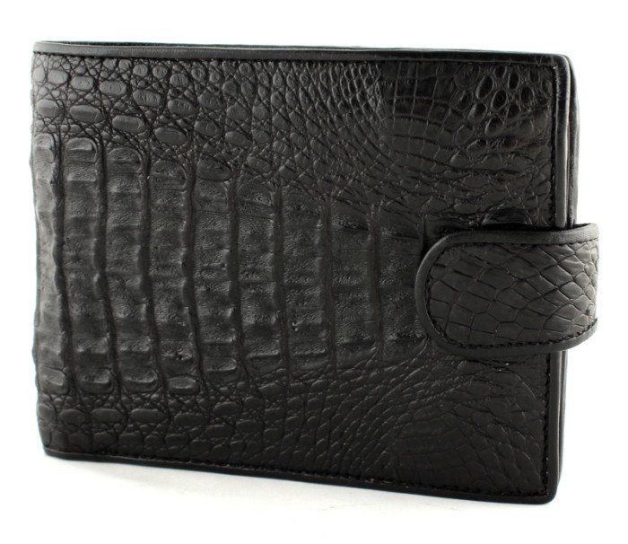 Портмоне из кожи крокодила (CR-55 Black)