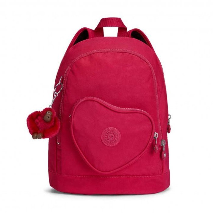 Рюкзак Kipling Heart Backpack K21086_09F Розовый (Бельгия)