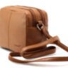 Женская кожаная сумка cross-body Buono (010-3002 cognac)