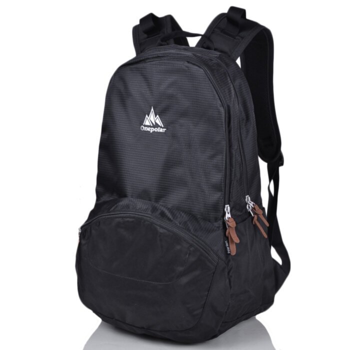 Мужской рюкзак с отделением для ноутбука ONEPOLAR (ВАНПОЛАР) W1803-black