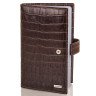 Мужская кожаная визитница DESISAN (ДЕСИСАН) SHI209-19-brown
