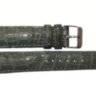 Ремешок для часов из кожи крокодила (ALWS 02 Grey)