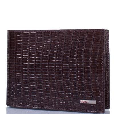 Мужское кожаное портмоне GRASS (ГРАСС) SHI327-33