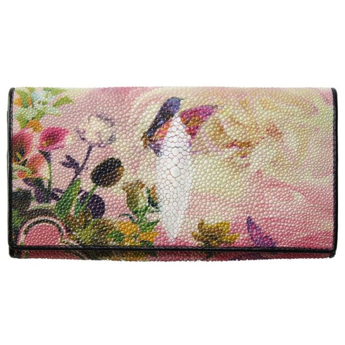 Женское портмоне из кожи ската  NST53 ART033