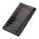 Портмоне вертикальное CROCODILE LEATHER 18267 из натуральной кожи крокодила Черное