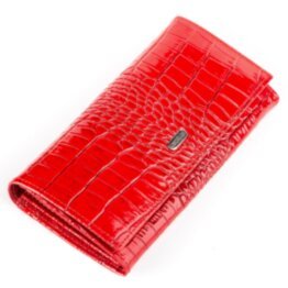 Кошелек женский CANPELLINI 17048 кожаный Красный