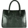 Сумка женская из кожи крокодила (BCM189 Black)