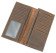 Вертикальный мужской кошелек из натуральной кожи Vintage 14386