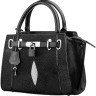 Сумка STINGRAY LEATHER 18220 из натуральной кожи морского ската Черная