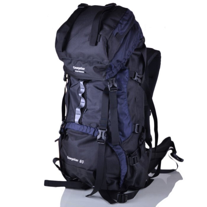 Мужской рюкзак туриста ONEPOLAR (ВАНПОЛАР) W837-navy