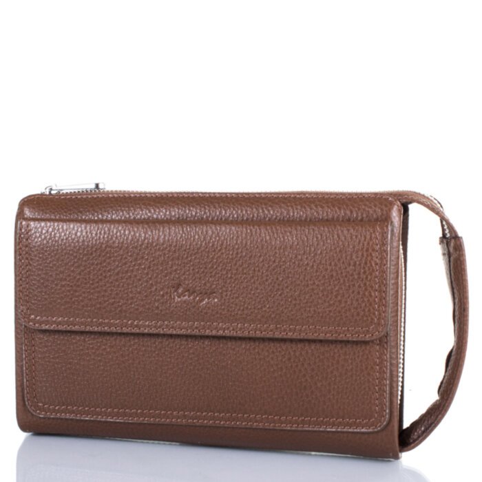 Борсетка мужская кожаная KARYA (КАРИЯ) SHI0714-38