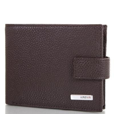 Кожаный мужской кошелек KARYA (КАРИЯ) SHI0464-10FL
