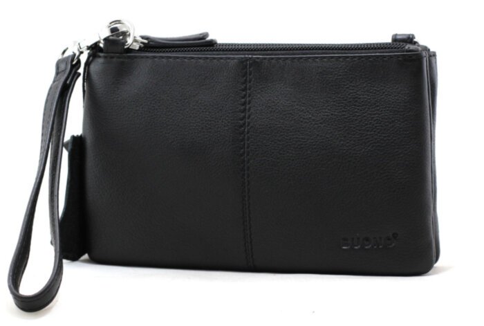 Женская кожаная сумка cross-body Buono (08-10974 black)