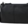 Женская кожаная сумка cross-body Buono (08-10974 black)