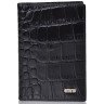 Кожаная мужская обложка для паспорта WANLIMA (ВАНЛИМА) W120467401494-black