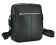 Черный кожаный мессенджер Tiding Bag NA50-5202A