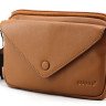 Женская кожаная сумка cross-body Buono (012-2512 cognac)