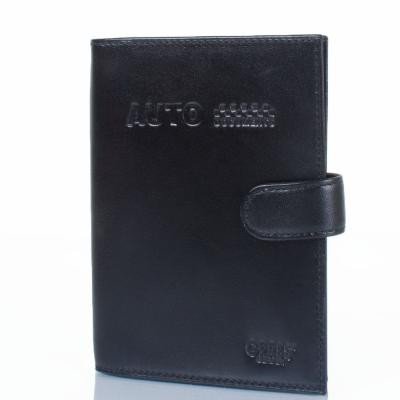 Мужская кожаная обложка для водительских документов и паспорта GRASS (ГРАСС) SHI502-1