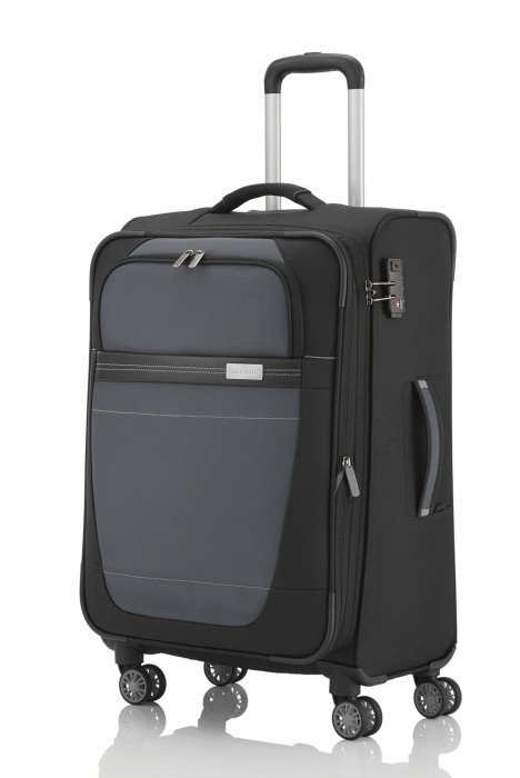 Чемодан на 4 колесах Travelite Meteor TL089448-01 Черный (Германия)