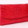 Кошелек из кожи крокодила ( NPCM 03 H Fire red)