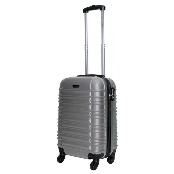 Чемодан пластиковый Vip Collection (N.20.silver)