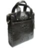 Деловая сумка из кожи крокодила (DCM83 Black)