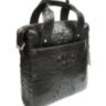 Деловая сумка из кожи крокодила (DCM83 Black)