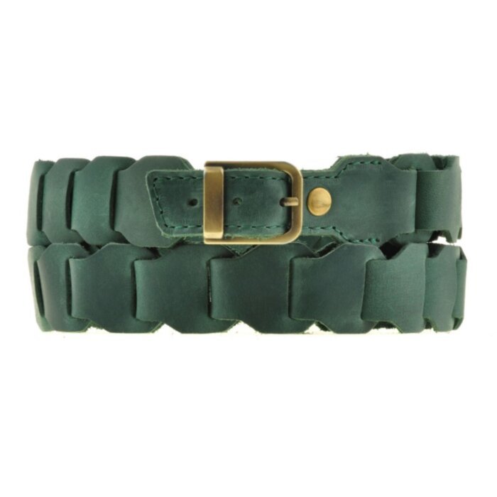 Женский бохо-ремень Изумруд (BN-BELT-1-iz)
