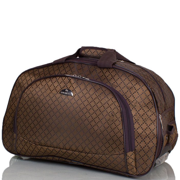 Дорожная сумка маленькая на 2-х колесах RUIXINGDA TU123S-brown