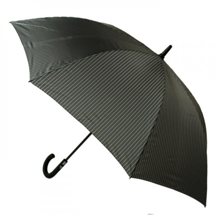 Зонт мужской Fulton Knightsbridge-2 G451 Black Steel (Черный с серым)
