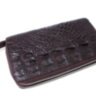Ручная сумочка (клатч) из кожи крокодила (NW-16 brown)