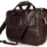 Сумка мужская Vintage 14247 для ноутбука с диагональю 15.6 дюйма Коричневая