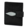 Визитница из кожи ската (STCH 08 Black)