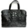 Деловая сумка из кожи крокодила (DCM 93 Black)
