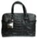 Деловая сумка из кожи крокодила (DCM 93 Black)