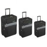 Комплект чемоданов Skyflite Domino Black (S/M/L) 3шт