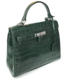 Сумка из кожи крокодила (BCM 723 Green)