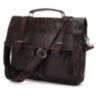 Мужской кожаный портфель TIDING BAG 6057J