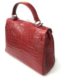 Сумка из кожи крокодила (BCM 723 Bordo)