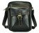Черный кожаный мессенджер Tiding Bag NM15-1783A-1