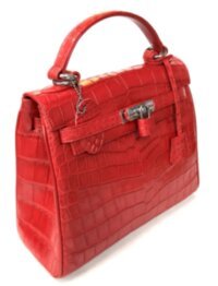 Сумка из кожи крокодила (BCM 723 Red)