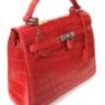 Сумка из кожи крокодила (BCM 723 Red)